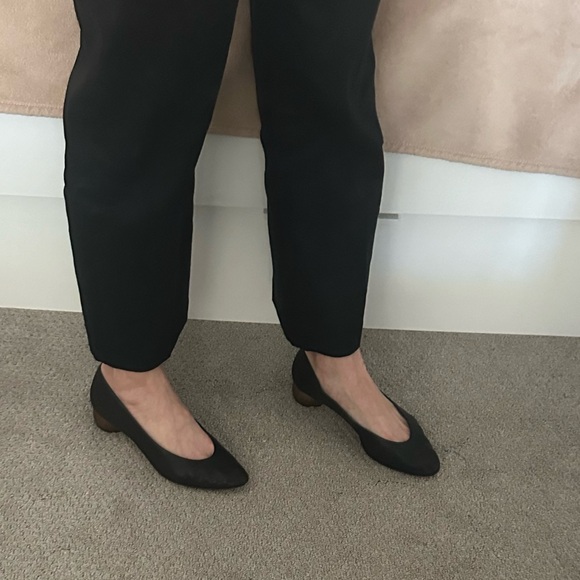 Zara Massimo Dutti Black  Flats - Zara Size Eu 40 US 9 - Picture 6 of 12